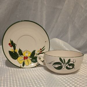 Charming Floral Cup and Saucer Set